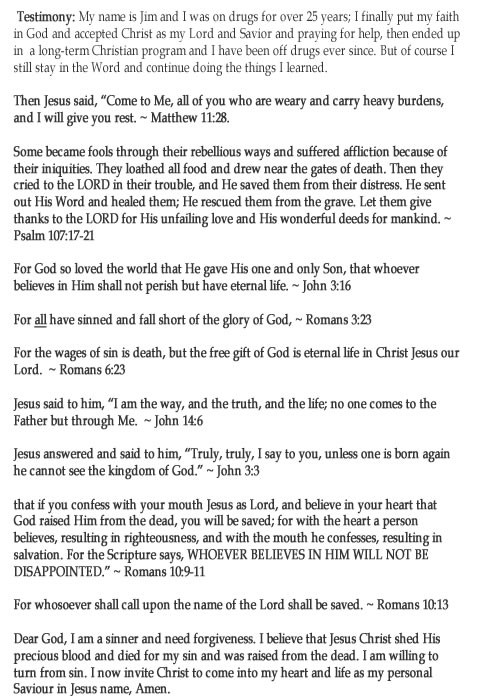 Christian Recovery Groups